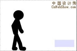 Flash动画制作技巧:小黑人动画效果