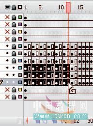 Flash cs3教程:人物行走动画制作技巧,PS教程,思缘教程网