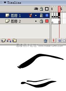 Flash制作卡通人物眨眼动画的方法,PS教程,思缘教程网