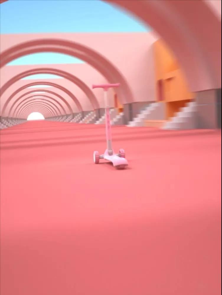 滑板车三维动画场景制作.jpg