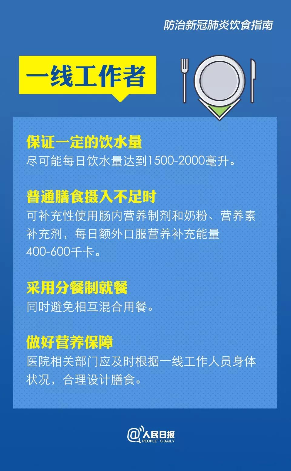 防治新型冠状病毒感染肺炎饮食指南：一线工作者一定的饮水量.jpg