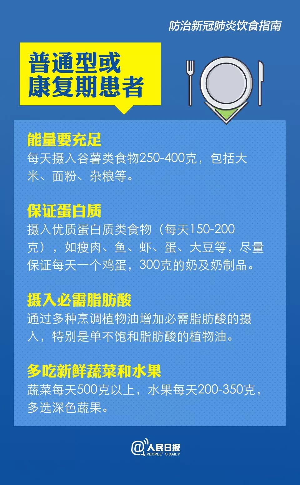 防治新型冠状病毒感染肺炎饮食指南：普通型或康复期患者.jpg