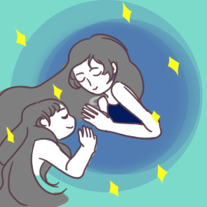 漂亮的妈妈简笔画要怎么画