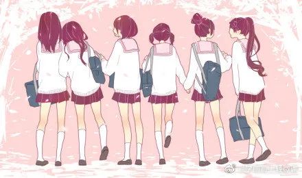 女生校服的参考素材