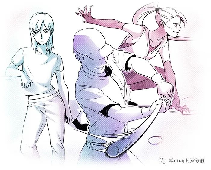 怎么画出生动的姿势?动漫人物姿势的绘画素材教程