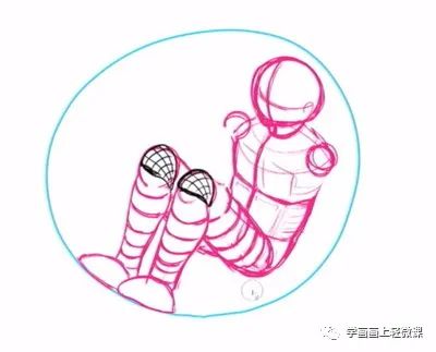 圆形姿势构图