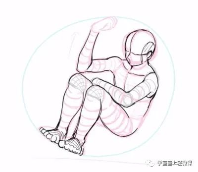 圆形姿势构图