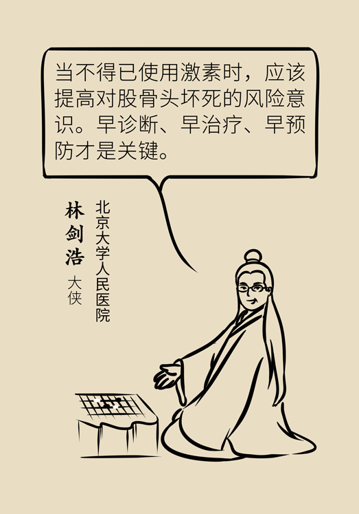 激素会带来股骨头坏死的后遗症吗？