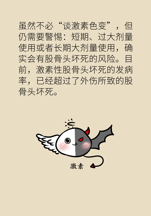 激素会带来股骨头坏死的后遗症吗？