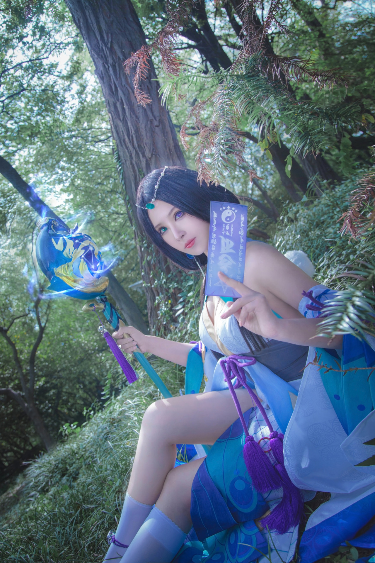 阴阳师手游八百比丘尼cosplay