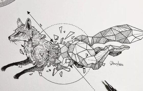 素描大师:数学与美术完美的结合,匈牙利画师psdelux