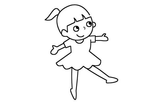 小女孩跳舞的简笔画.jpg