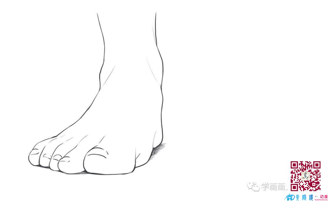 脚怎么画呢?画脚的步骤教程素材