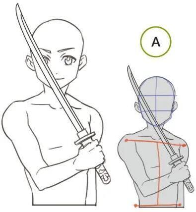 武士刀的画法步骤.jpg 武士刀的画法步骤.jpg