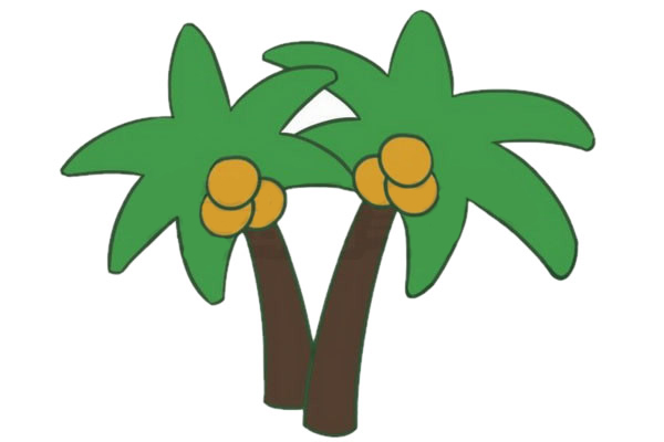 椰子树简笔画.jpg 椰子树简笔画.jpg