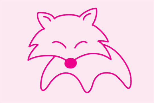 狐狸简笔画图片