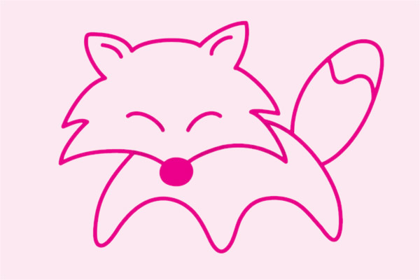 狐狸简笔画图片