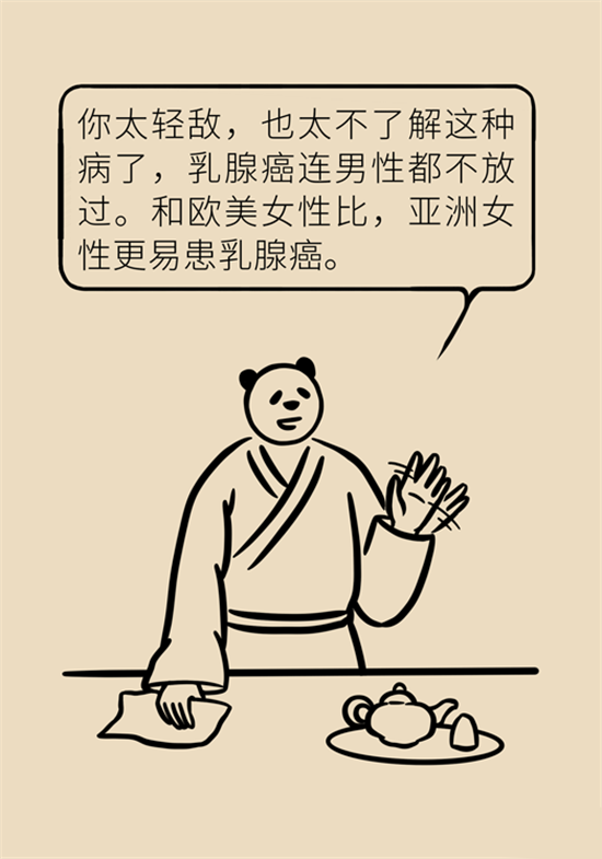 胸小是不是就不会患乳腺癌？