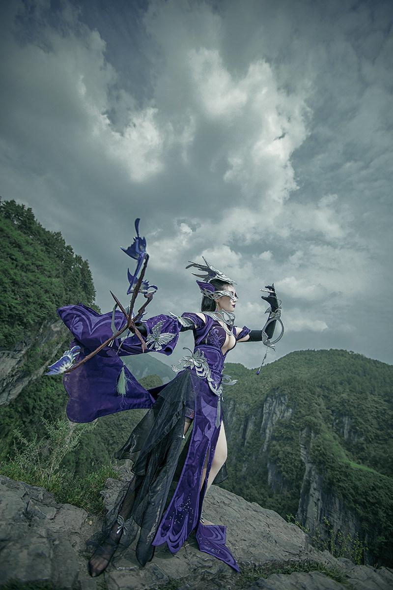 剑网三——五毒·秦风毒姐cosplay