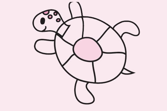 乌龟简笔画图片