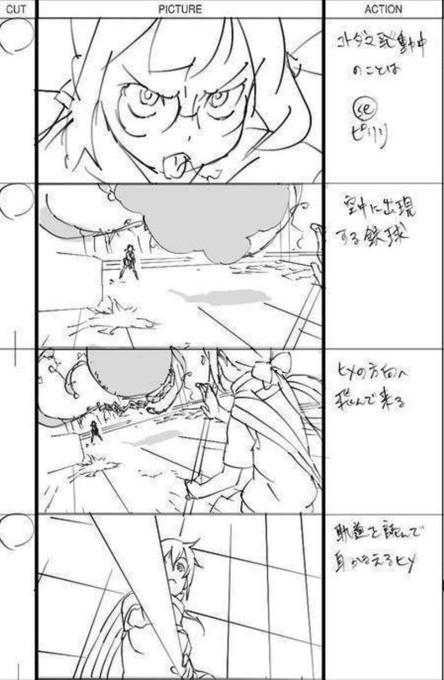 日式动画的精修师,作画监督,是如何还原导演的分镜的? 日式动画的精修师,作画监督,是如何还原导演的分镜的?