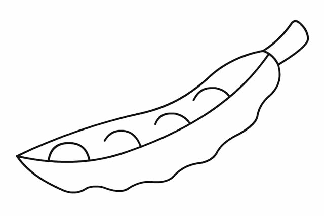 豌豆简笔画 豌豆简笔画