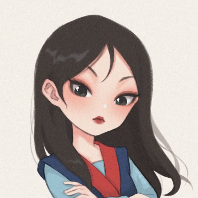 大触手绘q版迪士尼公主,乐佩一看就很调皮,贝儿仙女气