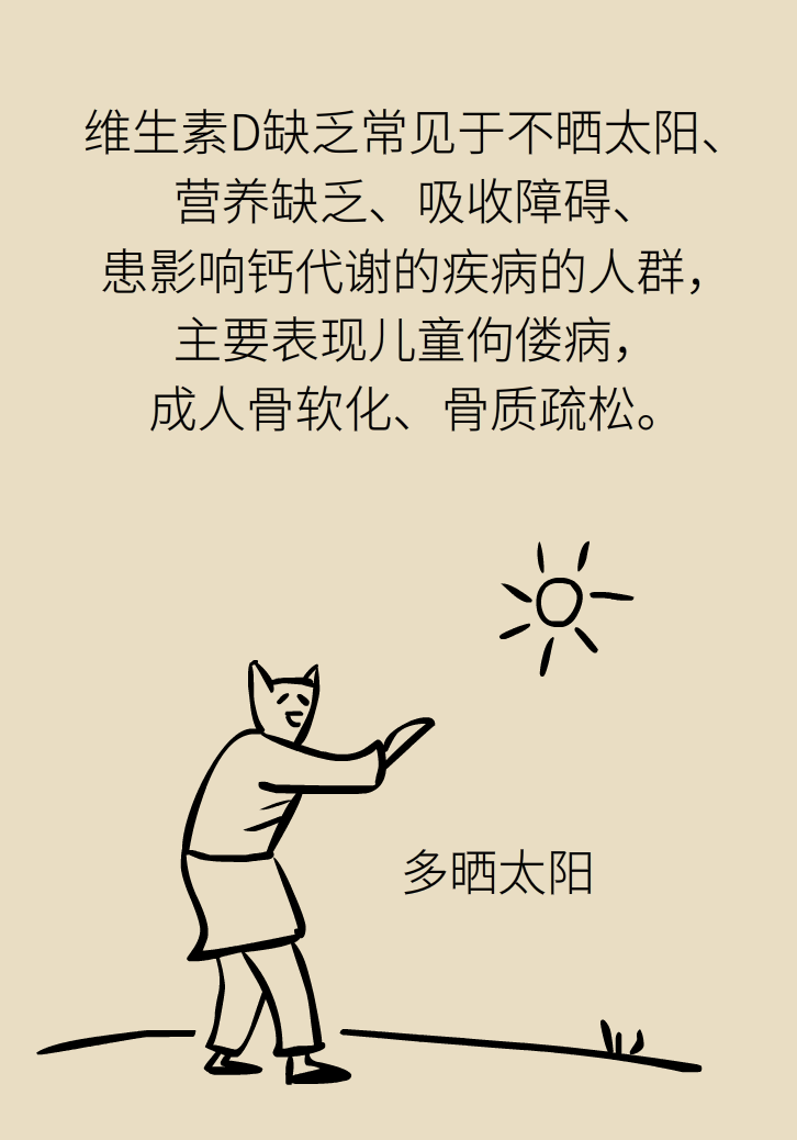 缺了维生素，你会怎么样？
