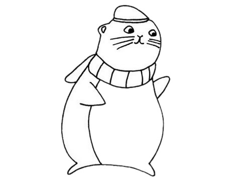 仓鼠简笔画怎么画,仓鼠简笔画步骤教程 仓鼠简笔画图片
