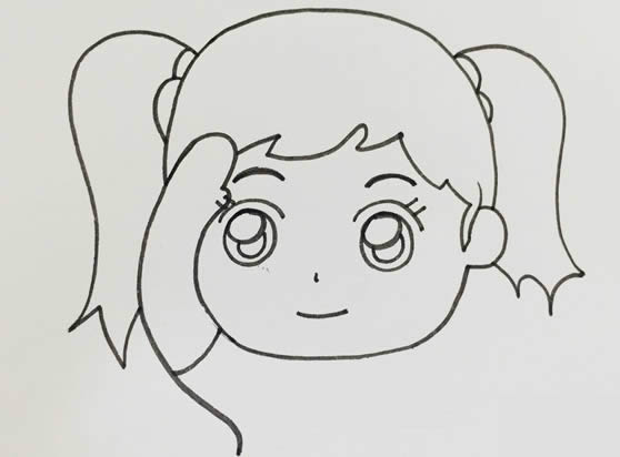 少先队员敬礼简笔画怎么画,少先队员敬礼简笔画步骤教程 女少先队员敬礼简笔画简单又漂亮