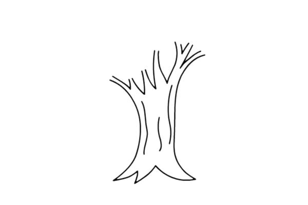 苹果树简笔画怎么画,苹果树简笔画步骤教程 苹果树怎么画简单好看,苹果树简笔画画法步骤图片