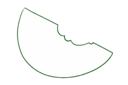 动漫西瓜简笔画怎么画?西瓜简笔画步骤教程 西瓜简笔画图片