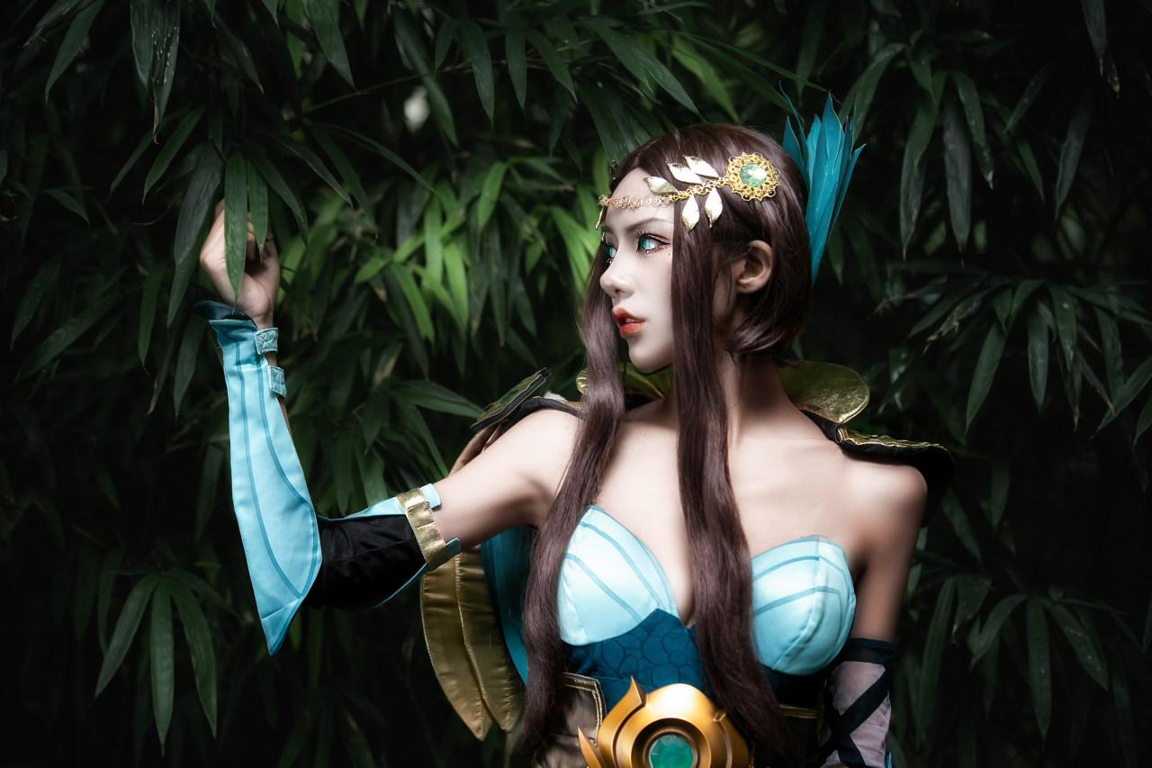 cosplay王者荣耀虞姬