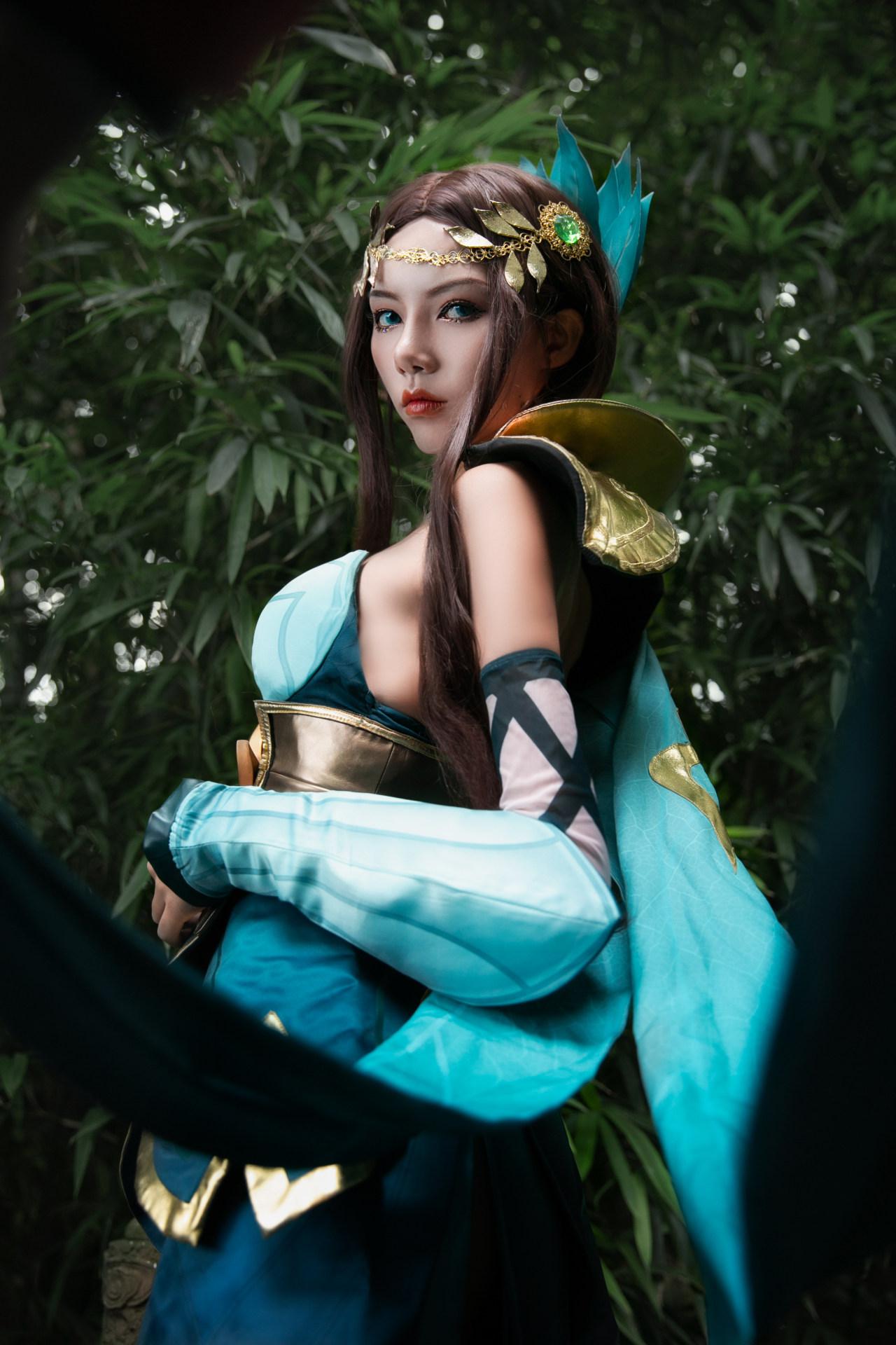 cosplay王者荣耀虞姬