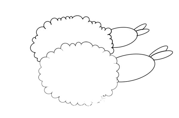 炸虾球简笔画怎么画,炸虾球简笔画步骤教程 炸虾球简笔画画法步骤图片