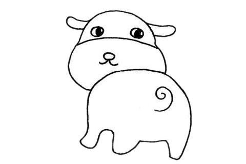 狗狗怎么画,画狗狗的画法步骤教程 狗怎么画.jpg