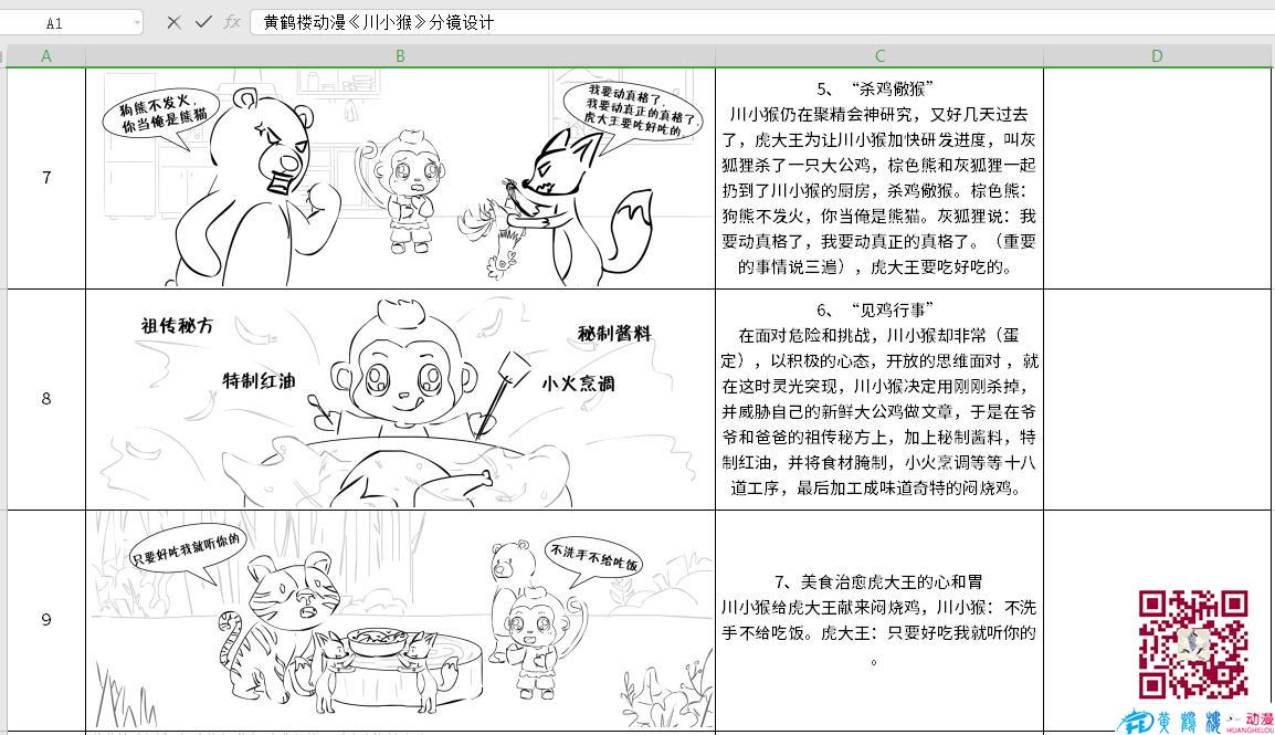 动画制作《川小猴》线稿动漫分镜设计7-9.jpg