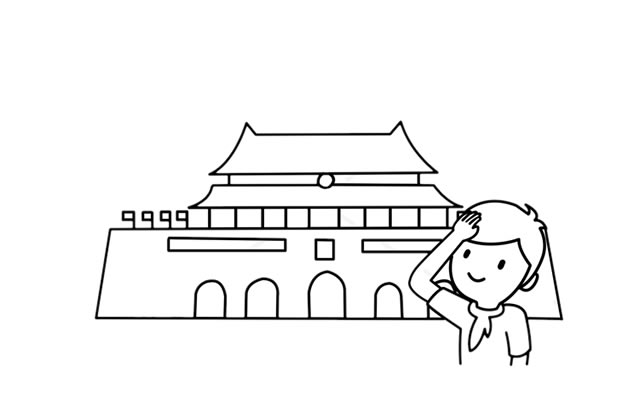 我和我的祖国怎么画,画我和我的祖国步骤教程 我和我的祖国简笔画步骤图解