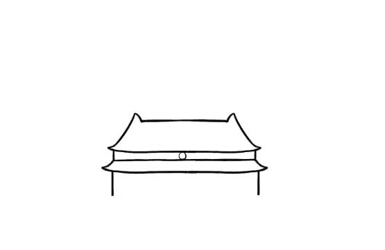 北京天安门国庆怎么画,画北京天安门步骤教程 天安门儿童画_国庆节北京天安门儿童简笔画步骤画法