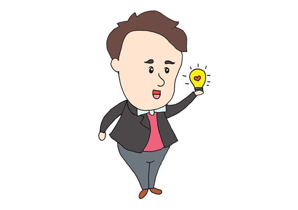 手绘爱迪生发明电灯怎么画,手绘画爱迪生发明电灯的画法步骤教程 爱迪生发明电灯简笔画