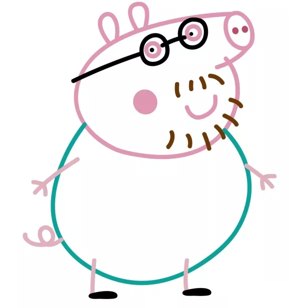 手绘佩奇先生怎么画9.png 手绘佩奇先生怎么画9.png
