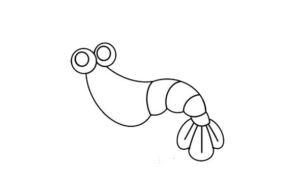 手绘大虾怎么画呢,手绘大虾的画法步骤教程 可爱大虾简笔画画法步骤图片