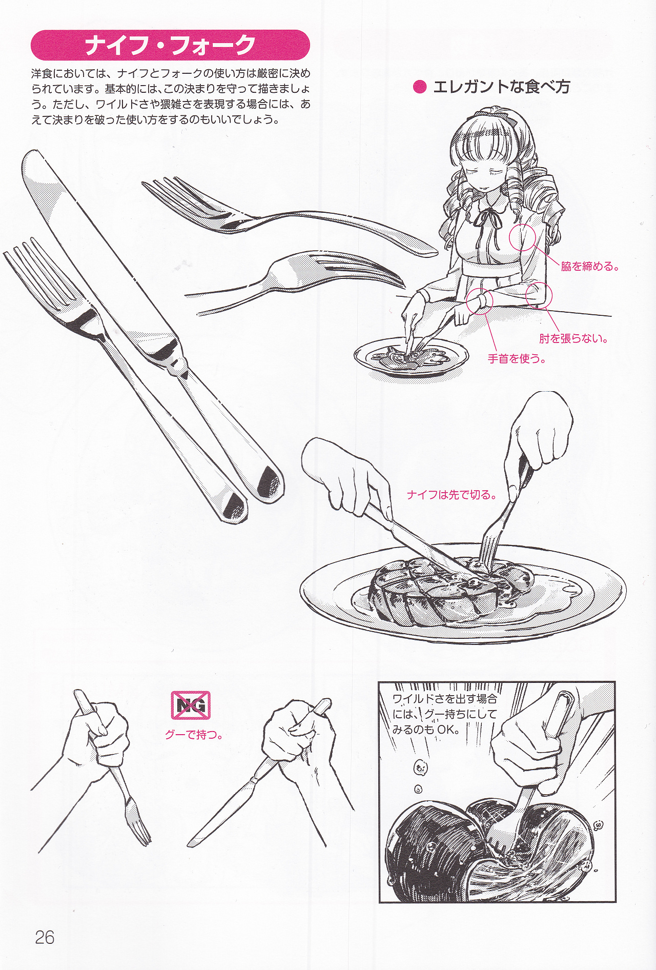 动漫如何绘制餐饮美食的方法