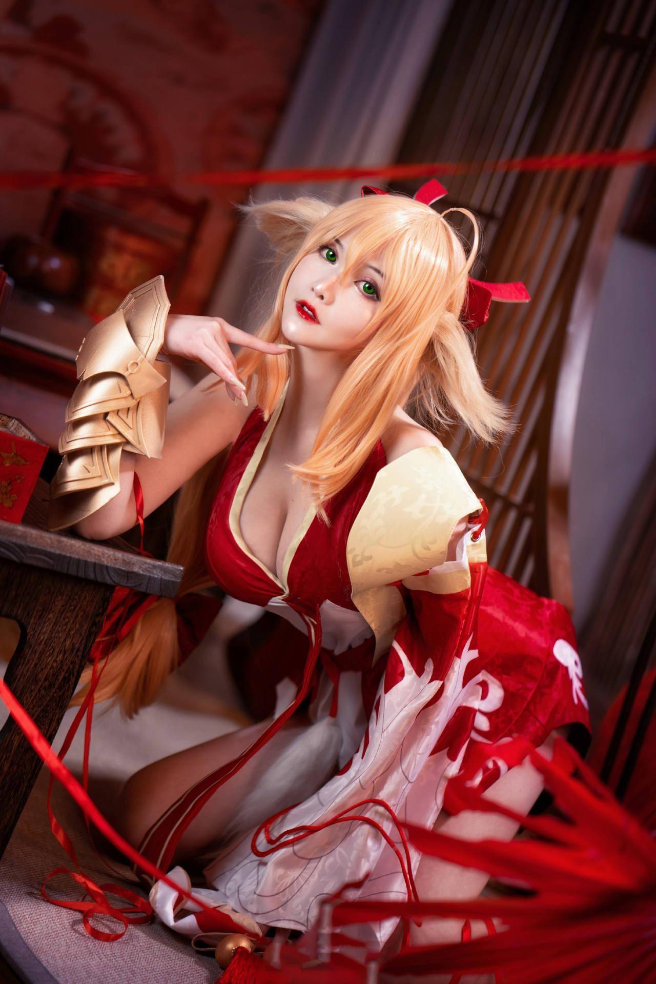 cosplay 狐妖小红娘 涂山红红-黄鹤楼动漫动画设计