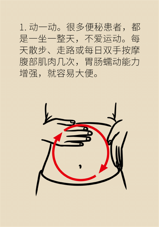 学会这4招，让你摆脱便秘苦恼