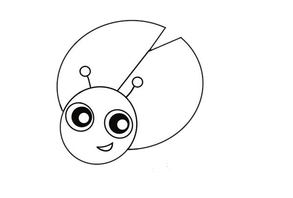 七星瓢虫怎么画呢,七星瓢虫手绘的画法步骤 七星瓢虫简笔画彩色画法 可爱瓢虫简笔画步骤图解教程