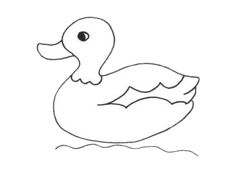 小鸭子怎么画呢?小鸭子手绘画法步骤 鸭子怎么画简单又漂亮