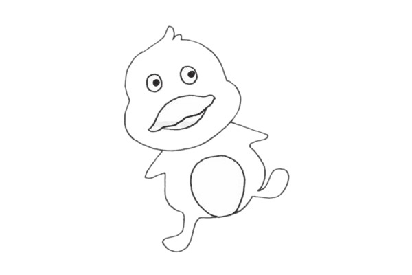 小鸭子怎么画呢?小鸭子手绘画法步骤 小鸭子简笔画图片