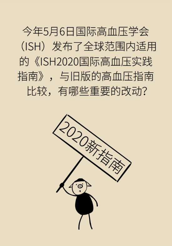 2020年高血压指南更新！这些重要的改动要记住