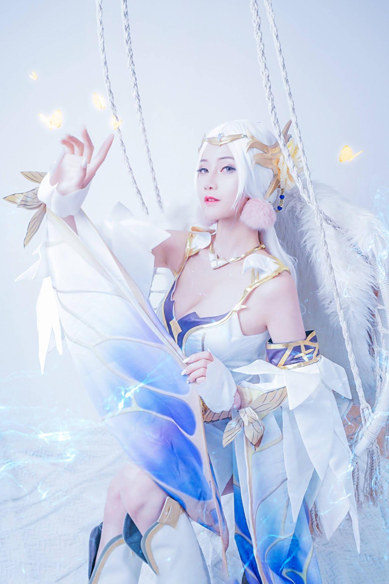 cosplay 王者荣耀 貂蝉金色仲夏夜